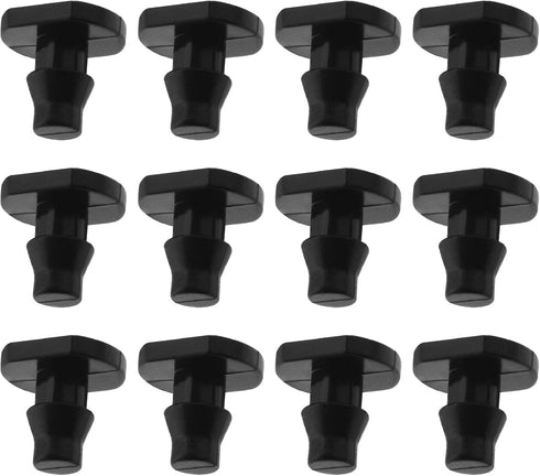 eMagTech 100PCS 1/4 Inch Drip Irrigation End Plugs Garden Hose End Stop Plug Connector for Garden Irrigation PE Pipeline Connection Greenhouse Flo...