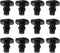 eMagTech 100PCS 1/4 Inch Drip Irrigation End Plugs Garden Hose End Stop Plug Connector for Garden Irrigation PE Pipeline Connection Greenhouse Flo...