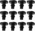 eMagTech 100PCS 1/4 Inch Drip Irrigation End Plugs Garden Hose End Stop Plug Connector for Garden Irrigation PE Pipeline Connection Greenhouse Flo...