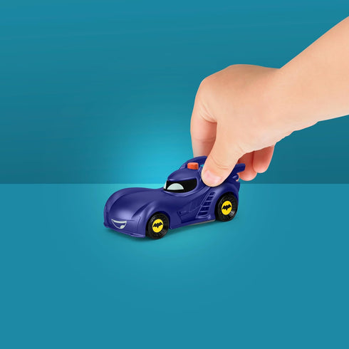 Fisher-Price DC Batwheels Light-Up 1:55 Scale Toy Cars 2-Pack, Bam The Batmobile and Buff, Preschool Pretend Play Ages 3+ Years...