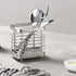 Kitchen Utensil Holder, Stainless Steel Sink Utensil Holder Countertop, Kitchen Utensil Drying Caddy, Cutlery Drainer for Kitchen Utensil, Rust-Pr...
