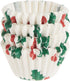 Fox Run Christmas Paper Muffin and Cupcake Liners, Set of 100 Mini Size Wrappers...