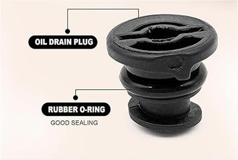 8PCS Car Engine Oil Drain Plug OEM#06L103801 Compatible with VW?Compatible with Audi, Perfect Replacement for Oil Drain Plug Car Accessories Sump ...