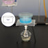Crystallizing Dish with Spout and Heavy-Duty Rim, Thick-Walled Design High Borosilicate Glass Reusable Crystallizing Dishes for Crystallization an...