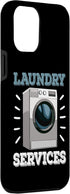 iPhone 12 Pro Max Laundry Services Mechanic Funny Women Washing Machine Case...
