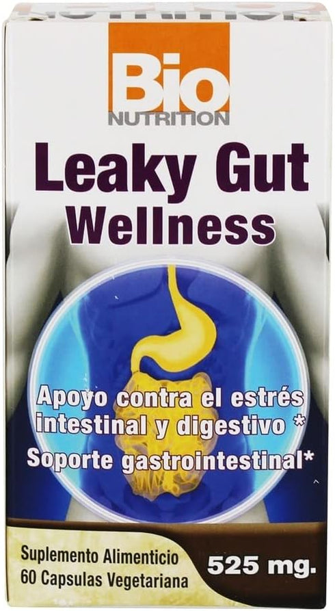 Bio Nutrition Leaky Gut Wellness, 60 Veg Caps Inc...