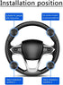 Steering Wheel Knob Spinner Compatible with Any Steering Wheels,Carbon fiber and metal ball bearing knob for Car, Trucks,ractor, Mower, Boat - Man...