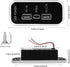 3 Ports 12V RV USB Outlet, PD3.0 USB C & Dual USB A Car Charger Socket Panel Wall Mount with Screws, Automotive USB Power Outlet Fast Charger Adap...
