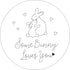 Nursery Embroidery Pattern Transfers (set of 10 hoop designs!)...