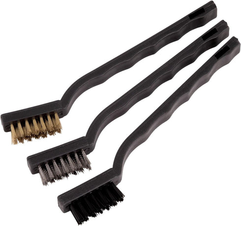 CRAFTSMAN CMMT98312 CRFT 3PC Bristle Brush Set, Red...