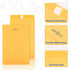10pcs Heavy Duty Clasp Mailing Envelopes 6x9 Inches, Large Kraft Catalog Envelope Thick Manila Envelopes with Clasp Closure for Office Business Sc...