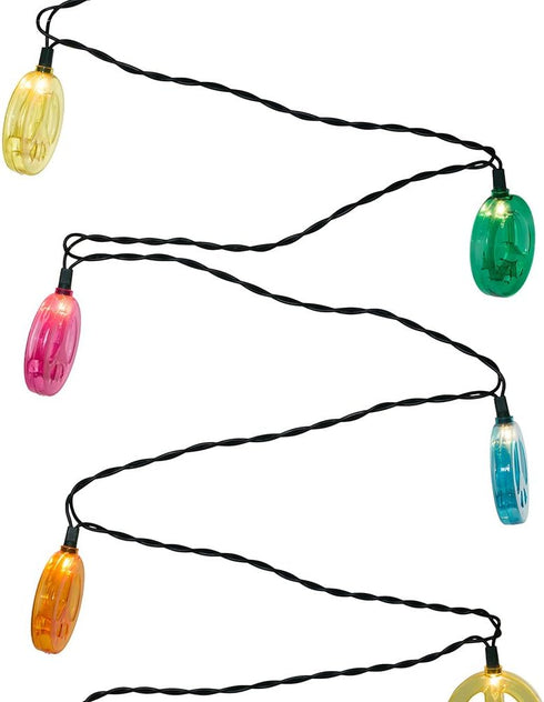 Kurt Adler 10 Multicolored Peace Sign Light Set...