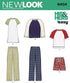 New Look Sewing Pattern UN6404A Autumn Collection Misses' & Men's Separates Sewing Patterns, A...