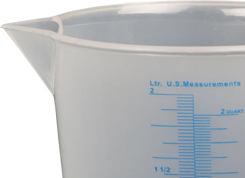 WirthCo 94140 Funnel King 2 Liter General Purpose Graduated Measuring Container...