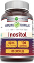 Amazing Formulas Inositol 500 mg 100 Capsules Supplement | Non-GMO | Gluten Free | Made in USA...