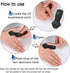 2 Pcs Acupressure Clips, Migraine Relief Clips with Serpentine Pattern, LI4 Massage Clips for Men/Women, Plastic Tiger Mouth Rubdown Clips for Hea...