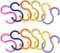 esowemsn 24pcs(4 Packs) S Shaped Colorded Plastic Hanging Hooks,Shirt/Towel/Dress/Clothes Hanger Hook Home Kitchen Accessories (24)...