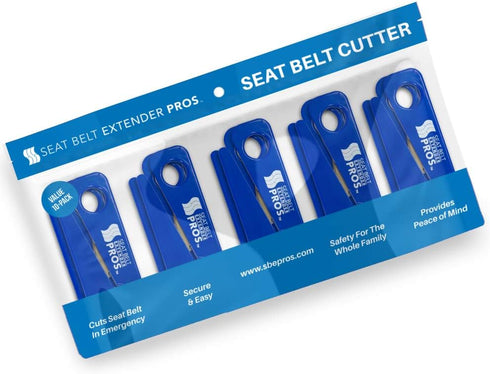 Seat Belt Cutter 10-Pack - Quick Escape from Your Car in an Emergency...
