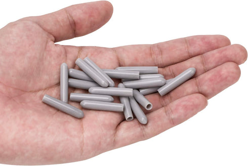 LUTER 100 pieces Dishwasher Rack Tine Prong Repair End Cover Caps Tip Caps Repair Tip Tine Kit Antirust?Gray