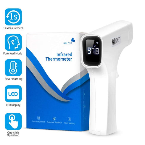 BBLove Non-Contact Infrared Forehead Digital Thermometer for Adults, Babies, Children, Kids...