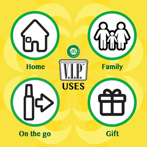 Air Wick V.I.P. Pre-Poop Toilet Sprays | Lemon/Lavender/Rosy Starlet Scents | Contain Essential Oils | Travel size Air Fresheners | Up to 100 uses...