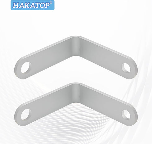 HAKATOP GH4 Gun Hanger Rafter Hook 1/4", 3/8" NPT for Nail Guns - L Shape Aluminum Double Hole set of 2...