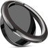 Smooth Alloy Phone Ring Grip Holder, 360 Rotation finger ring Kickstand for iPhone, iPad, Samsung, and all Smartphones Tablets (PRG-B)...