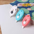 Mini Retractable Utility Knife Box Cutter Letter Opener, Alloy Steel Splicing Knife with Key Chain Hole-9pcs...