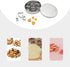Mini Geometric Shaped Cookie Biscuit Cutter Set 24 Rectangle Square Heart Triangle Round Tiny Circle Baking Stainless Steel Metal Molds...