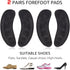 Ball of Foot Cushions for High Heels, Non-Slip Comfortable Forefoot Pads Metatarsal Pads All Day Pain Relief, Toe Cushions for Forefoot - 2 Pairs ...