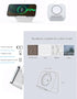 Phone Wall Mount for Magsafe Charger Bedside Phone Holder Compatible with Magsafe Accessories Fit for iPhone 12/12 Pro/ 13 Pro Max(Charger Not Inc...