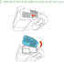 Replacement ELPAF49 /V13H134A49 Air Filter for Epson BrightLink 675Wi/ 680Wi/ 685Wi/ 695Wi, PowerLite 670/ 675W/ 680/ 685W Projector...