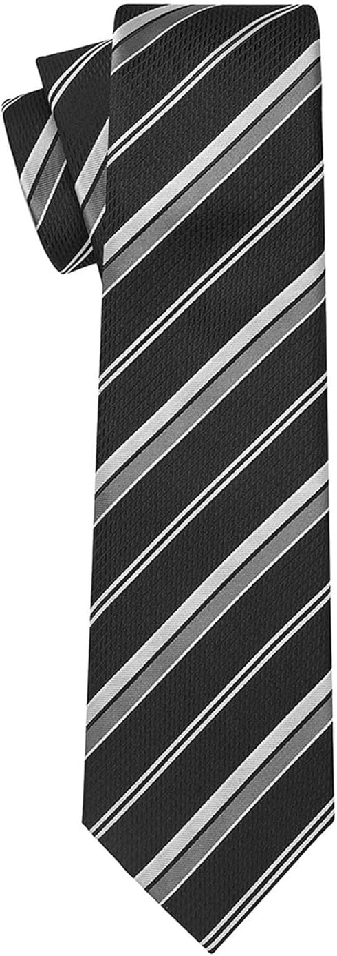 KissTies Mens Necktie Classic Striped Tie For Men In Gift Box...