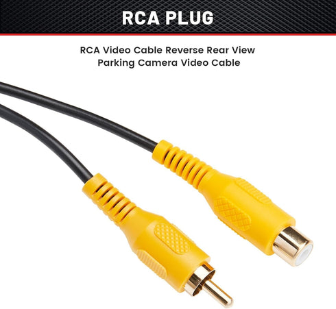 RED WOLF Reverse Camera T-Harness 16-Pin Fit for 2012-2013 Toyota Prius Camry, 2015 Scion tC OEM Factory Display Navigation Add on Aftermarket Bac...