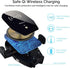 Wireless Car Charger Mount, Mikikin Auto-Clamping Qi 10W 7.5W Fast Charging Car Phone Holder Air Vent Compatible with iPhone 14 13 12 Pro Max Mini...