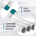 2 Pack Square Embroidery Hoops, Plastic Cross Stitch Snap Frames, Universal Clip Frame Sets for Embroidery, DIY Sewing Tools for Cross Stitching Q...