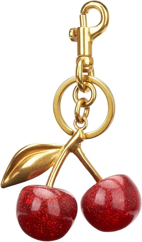 Cherry Bag Charm, Cute Keychain with Metal Key Ring and Clip, Cherry Charm for Purse,Key,Car Remote,Bags Accessories for Women Girls...