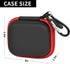 Car and Auto Mini Carry Case Compatible with BlueDriver Bluetooth Pro OBDII OBD2 Scan Tool Monitor for iPhone & Android (Black+Red Zipper)...