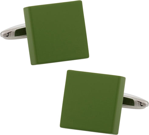Green Cufflinks with Presentation Box...