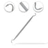 Cynamed Double-Ended Scaler with Arrow Ends - Dentist Pick, Medical Stainless Steel, Dental Tarter Scraper for Tooth Stains Remover, Dentist Home ...