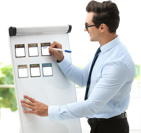 24 Pieces Modern Appreciation Sticky Notes 3 x 4 Inch Funny Inspirational Sticky Note Motivational Memo Pads Cute Positive Note Pads School Office...