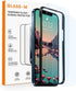 GLASS-M Blue Light Blocking Screen Protector for iPhone 12 /iPhone 12 Pro, Anti-Blue Ray Tempered Glass Film, Blue Ray Filter Eye Protection Scree...