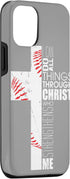 iPhone 14 Gifts For Baseball Players Phone Cases Christian Bible Verse Case...