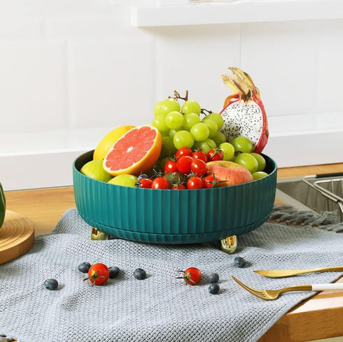 Anyoifax Makeup Perfume Organizer Tray 360 Degree Rotating Lazy Susan Skincare Lotion Organizer Spinning Cosmetics Storage for Dresser, Vanity, Ba...