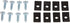 Metra 82-6901 Universal Speaker Adaptor Plates, 9 inches (826901)...