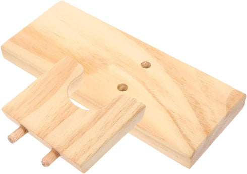 Stand for Hot Glue Wooden Hot Glue Stand Mini Glue Stand Wooden Holder Shelf Hot Glue Accessories - Random Color...