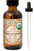 US Organic Macadamia Nut Oil Unrefined Virgin, USDA Certified Organic, Pure & Natural, Cold Pressed, Sourced in Kenya, in Amber Glass Bottle w/Gla...