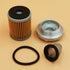 Oil Drain Plug Strainer Oil Filter Set 4HC-15351-00-00 For Yamaha Big Bear 350 Kodiak 400 Raptor...