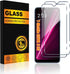 2 PACK T - Mobile Revvl 6 5G / Revvl 6X 5G Screen Protector Glass, Premium 9H Hardness Anti-Scratch Bubble Free Tempered Glass Screen Protector fo...