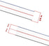 1/4" Seam Diagonal Seam Tapes - 10Yard Each Roll Sewing Basting Tape for Stitching Straight Diagonal Seams Instruction Tool (2Pack)...